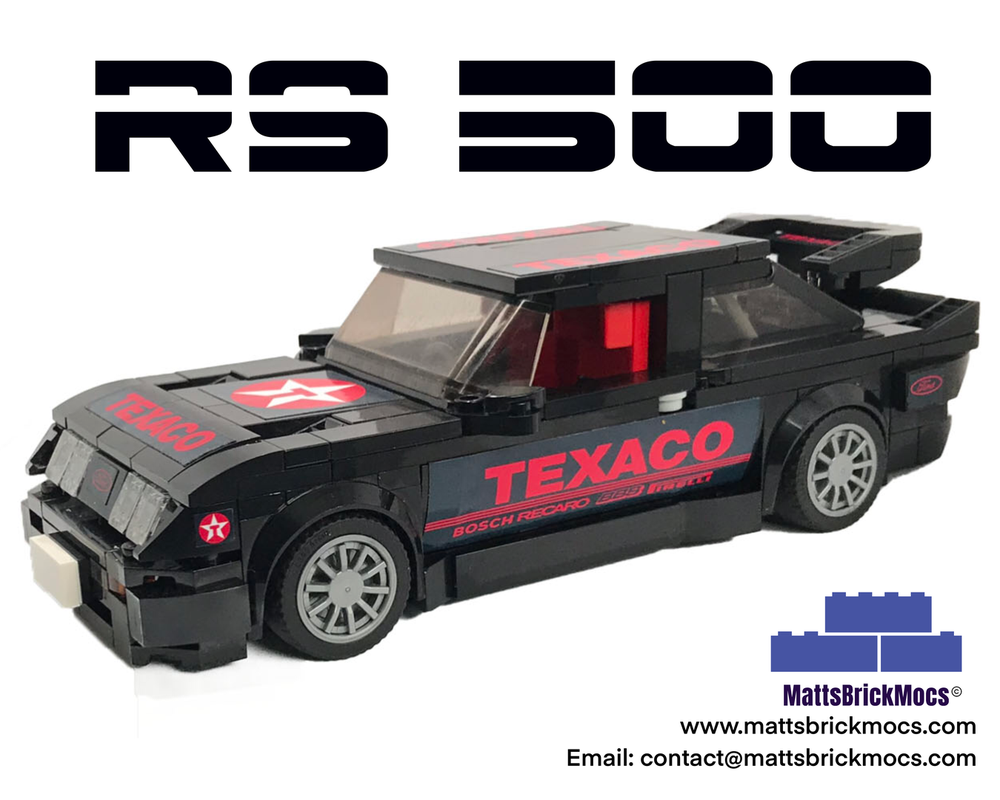 Lego Ford RS500 (Texaco Edition)