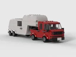 VW-T3 Doka with RV Trailer