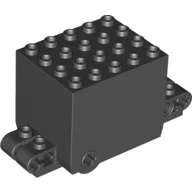 Flywheel Inertia Motor 9 x 4 x 3 2/3 / Black