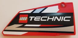 Technic, Panel Fairing #18 Large Smooth, Side B with LEGO TECHNIC Logo Pattern (Sticker) - Set 42000