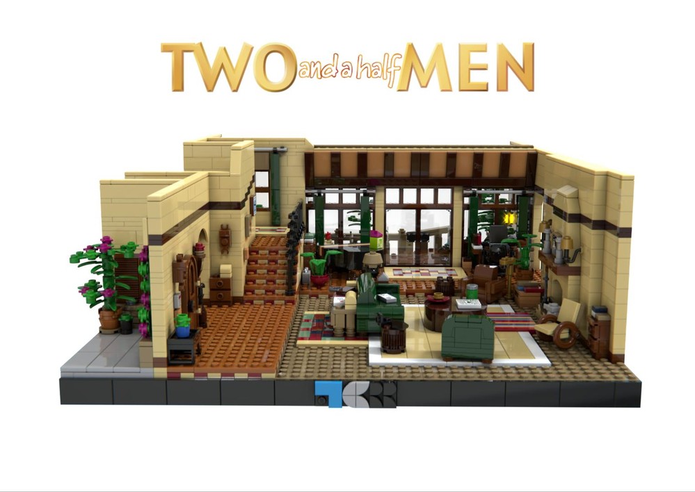 LEGO Two and a Half Men MOC