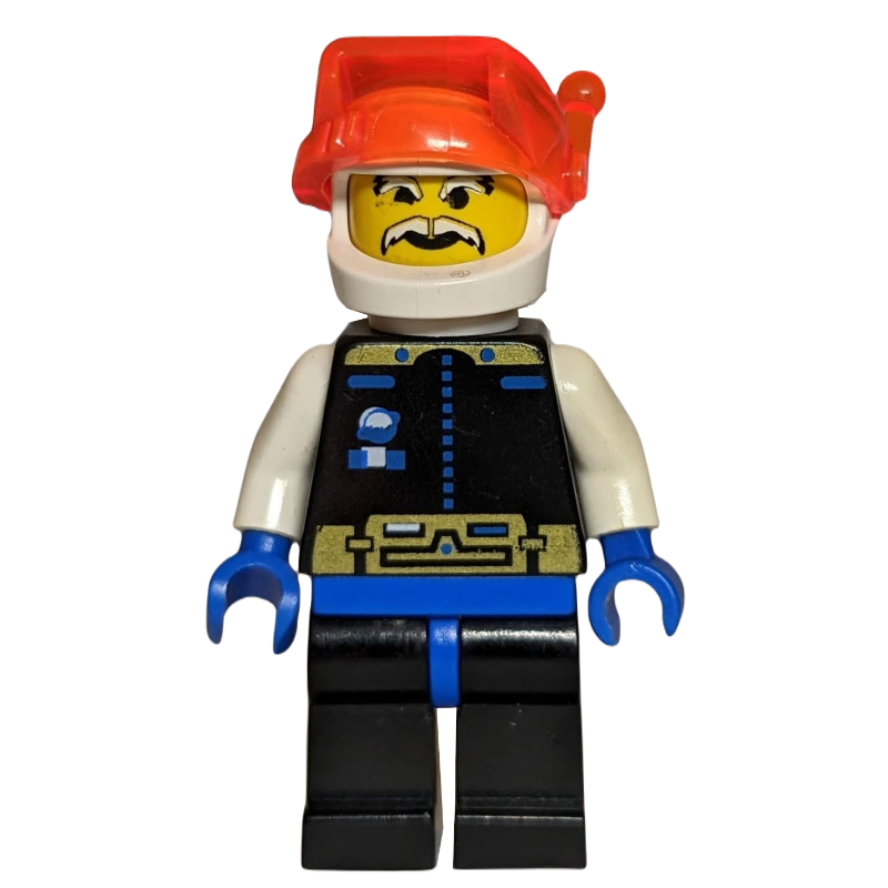 Lego Ice Planet - White Eyebrows, Mustache