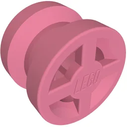 Wheel 8 x 6 / Medium Dark Pink