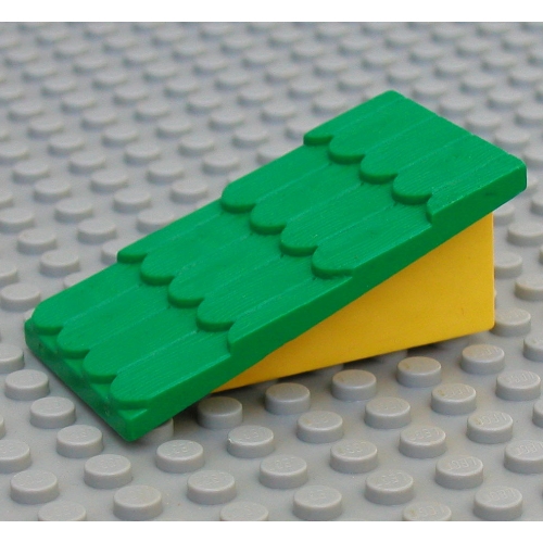 Lego Fabuland, Roof Support with Green Roof Slope without Chimney Hole