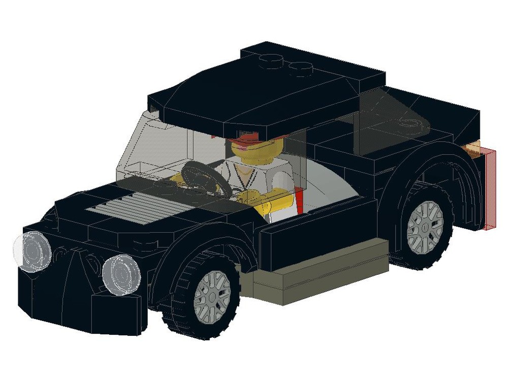 Lego Black Car