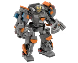 McLaren Edition War Machine Mech Armor - (76277-1 & 30683 x2)