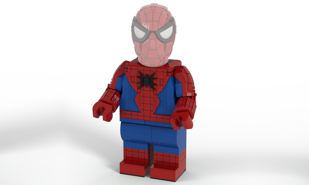 Lego Spider-Man Megafigure (fits the official Lego Spider-Man's Mask)