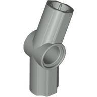 Lego Technic Axle and Pin Connector Angled #3 - 157.5° / Light Gray