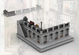 Modular Parisian Promenade - Left corner module