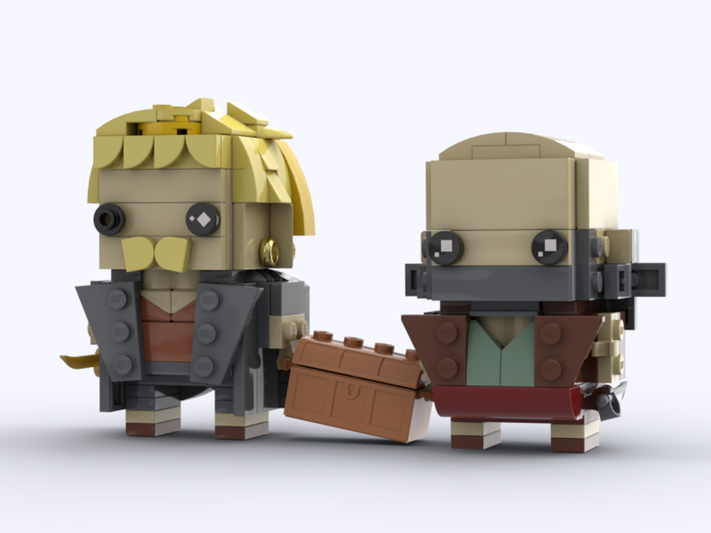 Lego Pintel & Ragetti - Pirates of the Caribbean