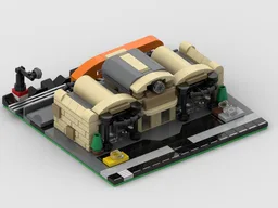 Microscale Vintage Train Station