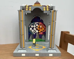 LOTR First Age MOC - Mural to the Undying Lands