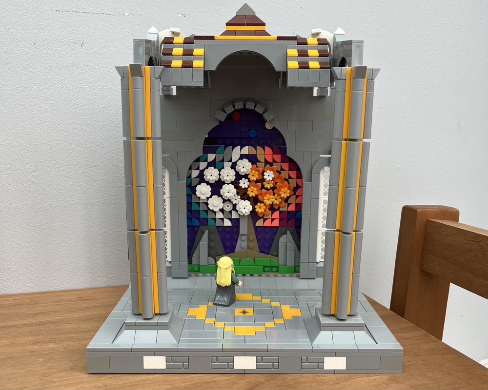 Lego LOTR First Age MOC - Mural to the Undying Lands
