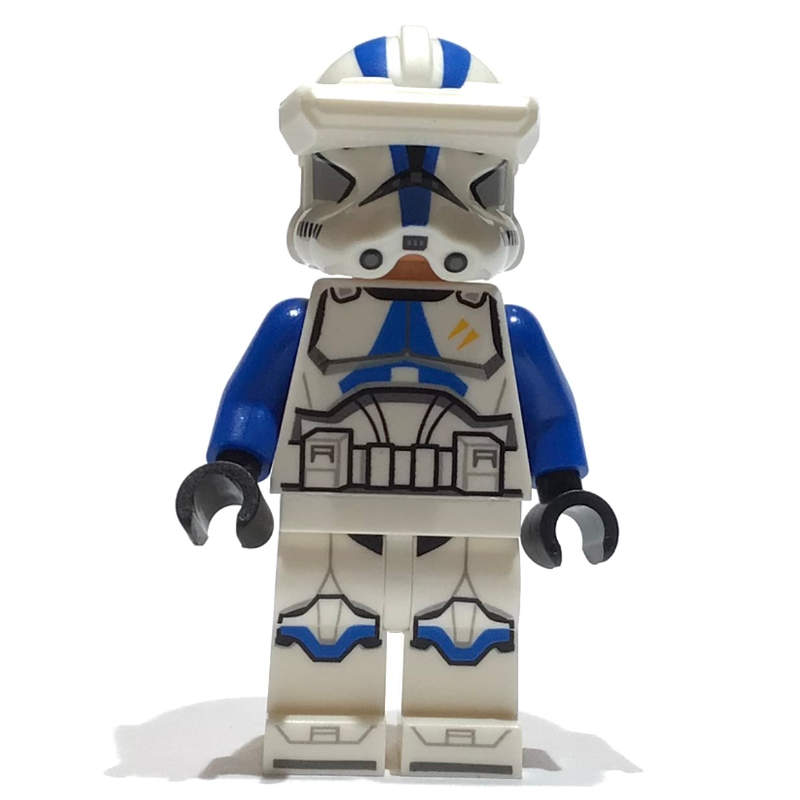 Lego Clone Specialist, 501st Legion, Blue Arms, White Visor