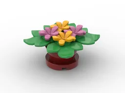 Flower Pot Pack - Minifig Scaled