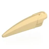 Large Figure Limb Cover / Claw / Spike Large with Axle / Tan