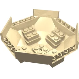 Cockpit 10 x 10 x 4 Octagonal / Tan