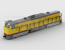 Union Pacific Railroad U50C diesel locomotive