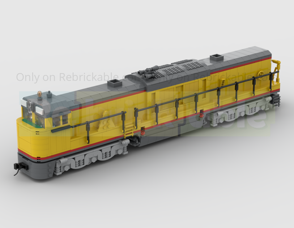 Lego Union Pacific Railroad U50C diesel locomotive