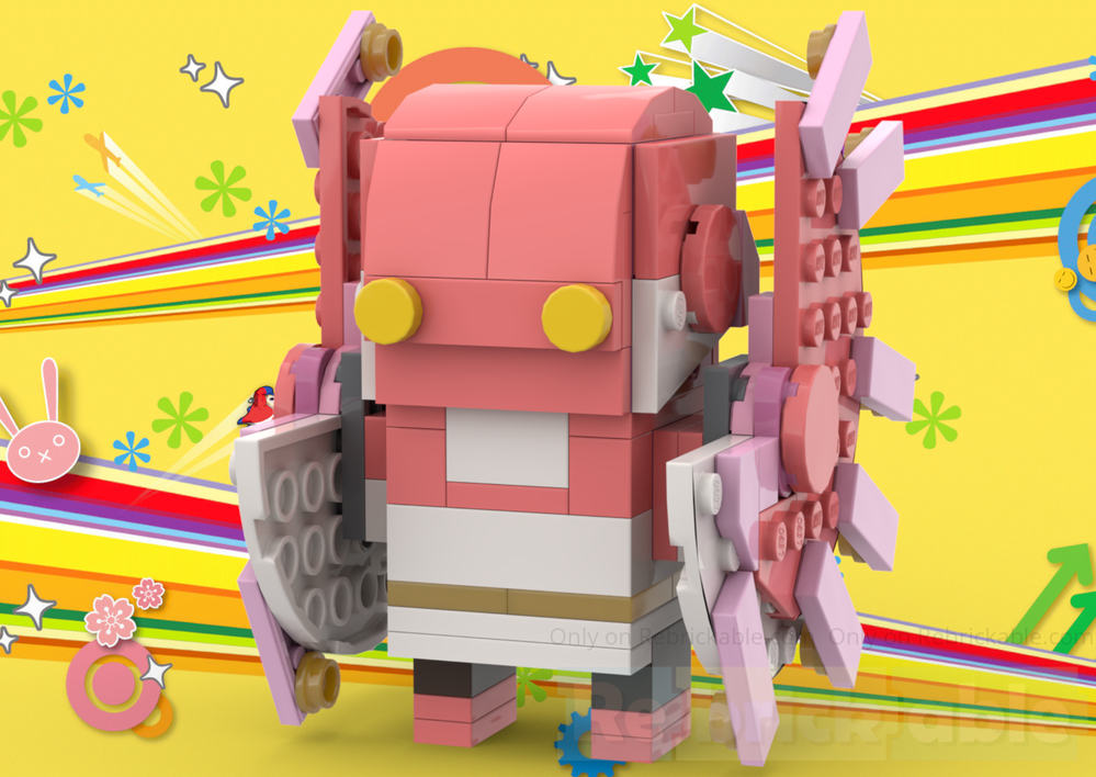 Lego Konohana-Sakuya BrickHead - Persona 4