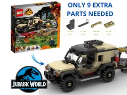 76951 8-studs-wide Biosyn Jeep Gladiator MOD