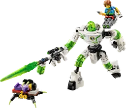 Mateo and Z-Blob the Robot