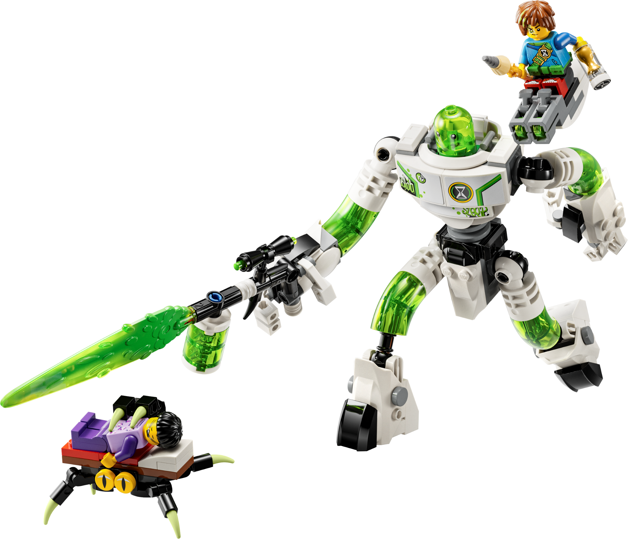 Lego Mateo and Z-Blob the Robot
