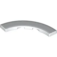 Tile 4 x 4 Curved, Macaroni / White