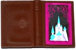 Minifigure, Utensil Book 2 x 3 with Ice Castle Pattern (Sticker) - Set 41062