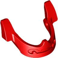 Headwear Accessory Visor / Chin Guard / Red