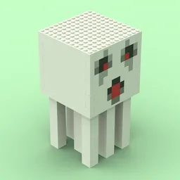 Computer Game Style Ghast