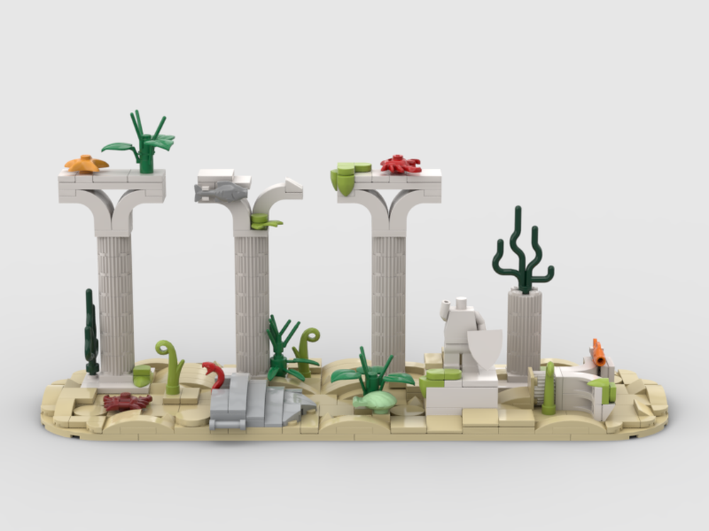Lego Underwater Ruins