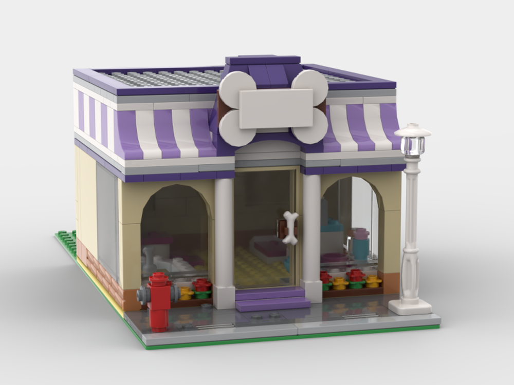 Lego Modular Puppy Daycare
