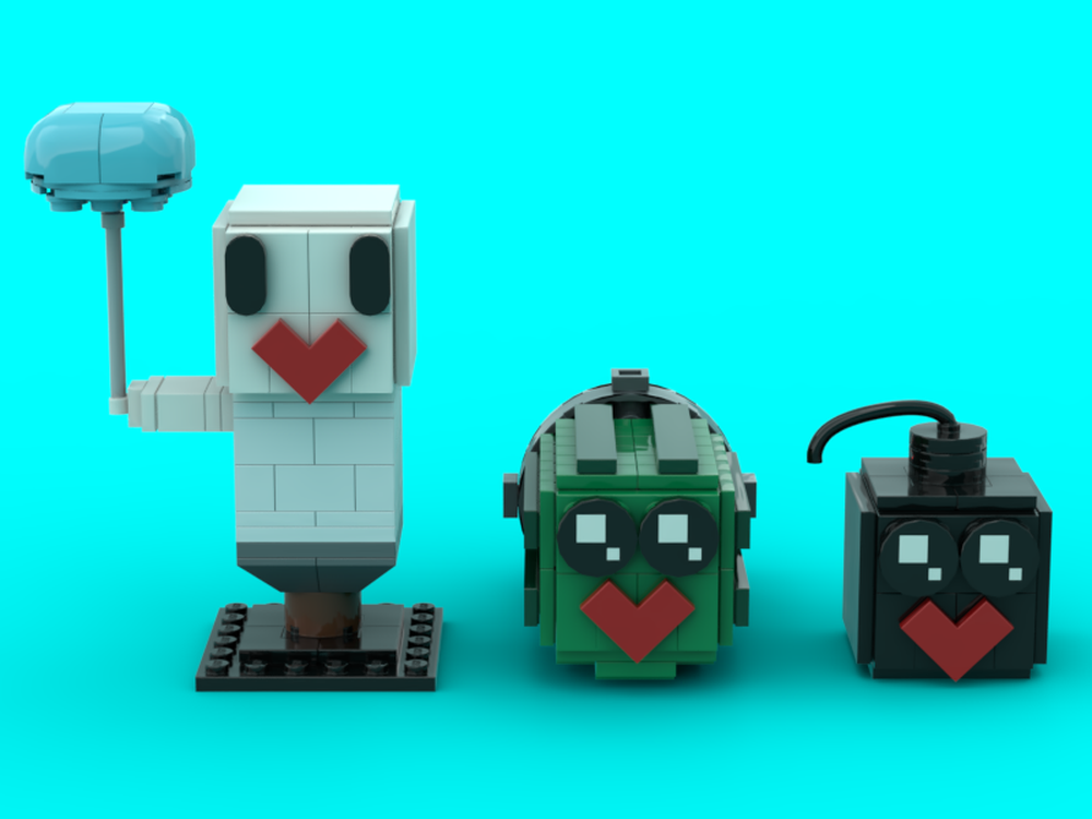 Lego Demented Cartoon Movie Brickheadz