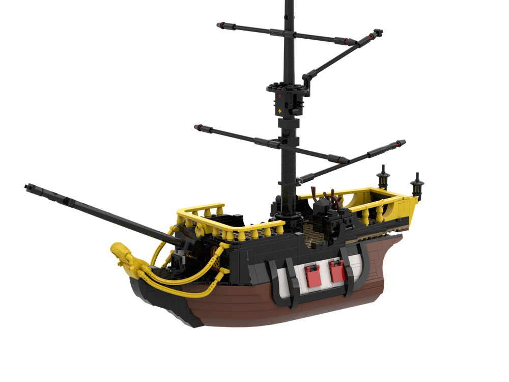 Lego 21322 - Barracuda size-reduction mod the: Wife's Revenge