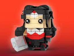Absolute Wonder Wo man Brickheadz LEGO MOC - DC Absolute Wonder Wo man