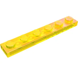 Plate 1 x 6 / Trans-Yellow