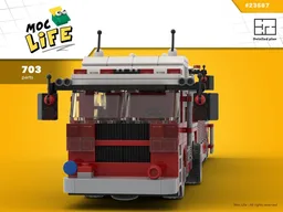 Tiller fire engine