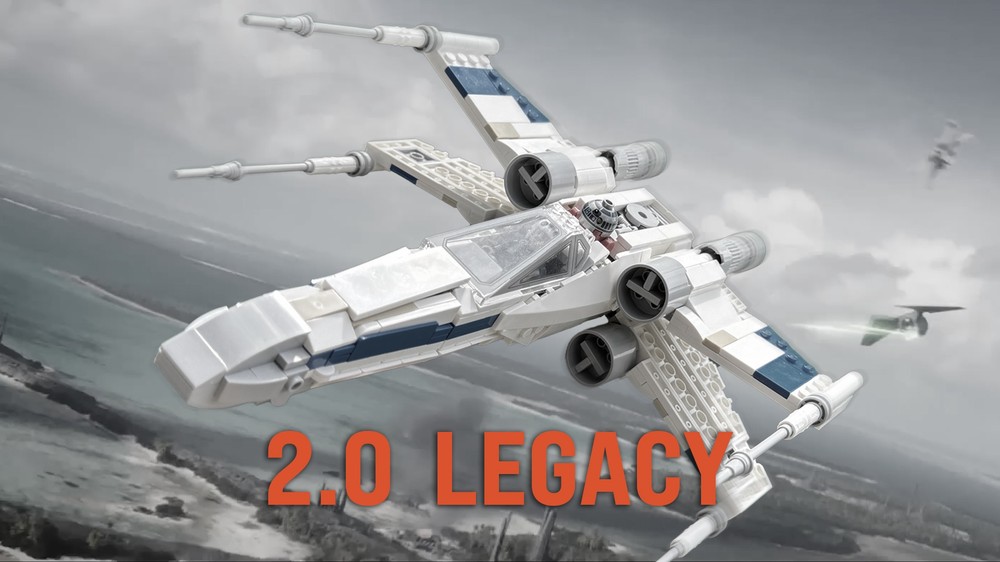 Lego Blue Leader T65b Starfighter (2.0 Legacy)