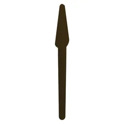 Weapon Pike / Spear Flat End / Dark Brown