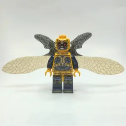 Parademon with Bright Light Orange Armor and Open Wings (DCEU)