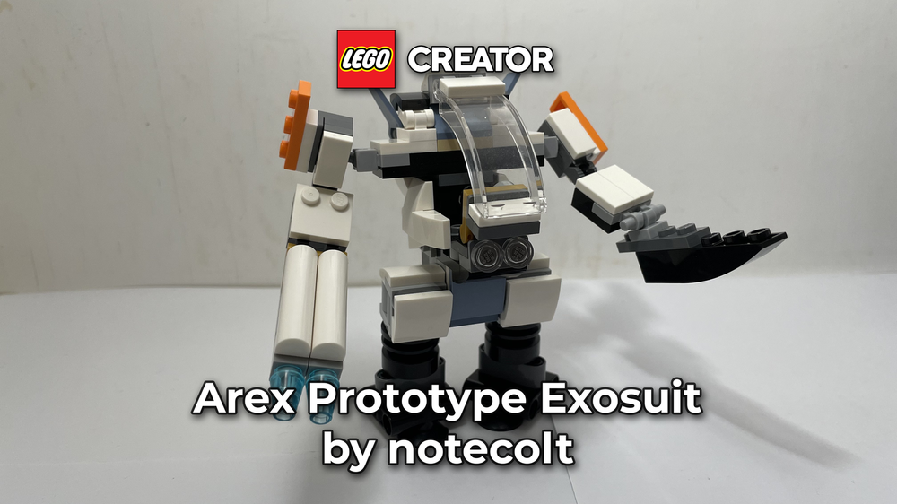 Lego [31111+31134] Arex Prototype Exosuit