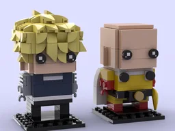 Saitama and Genos - One Punch Man