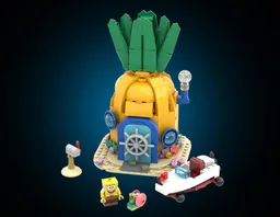 Spongebob's Pineapple House - 124 Conch Street