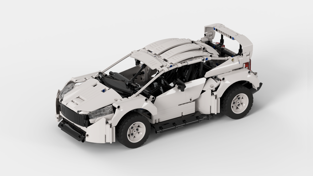 Lego Ford Fiesta Rally Car