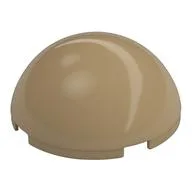 Dome Hemisphere 4 x 4 / Dark Tan