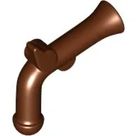 Weapon Gun / Pistol Flintlock / Reddish Brown