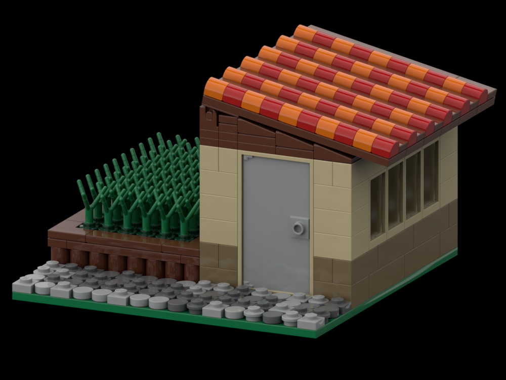 Lego Garden shed (the shed 10.0)