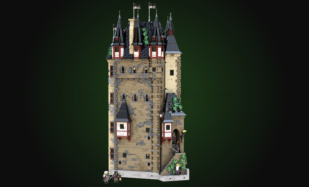 Lego The Red Falcons' mountain Fortress