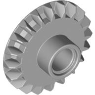 Lego Technic Gear 20 Tooth Bevel with Pin Hole / Light Bluish Gray